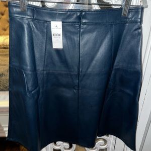Ann Taylor pleather skirt new with tags!!